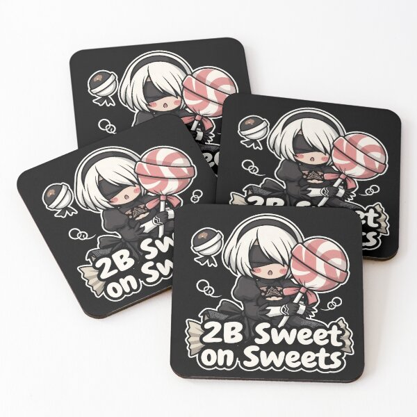 Item preview, Cute 2B: Sweet on Sweets in Automata Candy Shop designed and sold by Senpaiwaves.