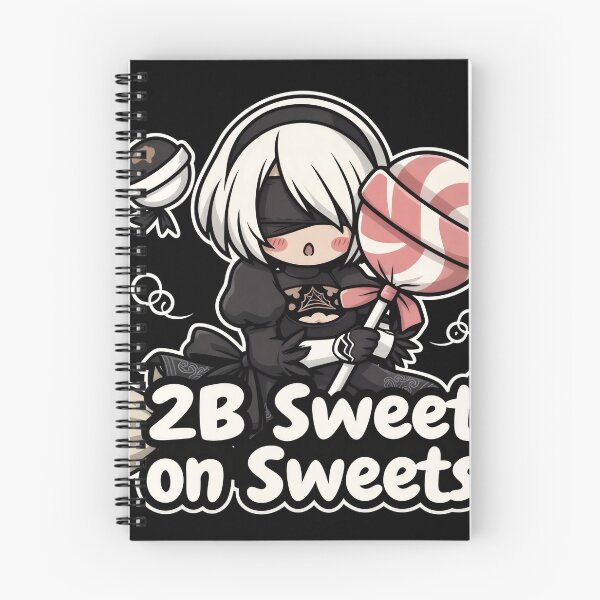 Item preview, Cute 2B: Sweet on Sweets in Automata Candy Shop designed and sold by Senpaiwaves.