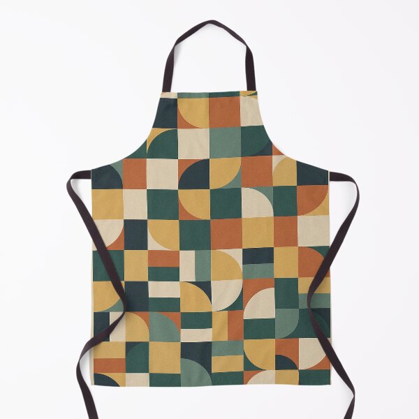 Item preview, Modern Shapes Grid — Mid-Century Abstract Geometry designed and sold by BadaBingBear.