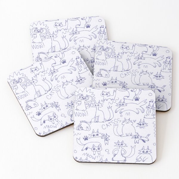 Item preview, Cats cats cats designed and sold by LilGraceDesigns.