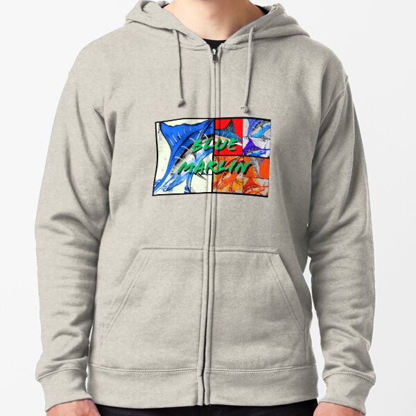 Blue Marlin Zipped Hoodie