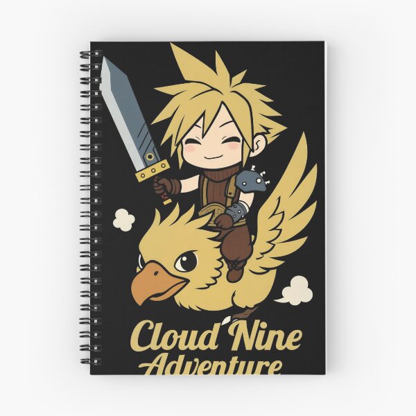 Item preview, Cute Cloud Chocobo: Fluffy Sky Hopper in Pastel Dreams designed and sold by Senpaiwaves.