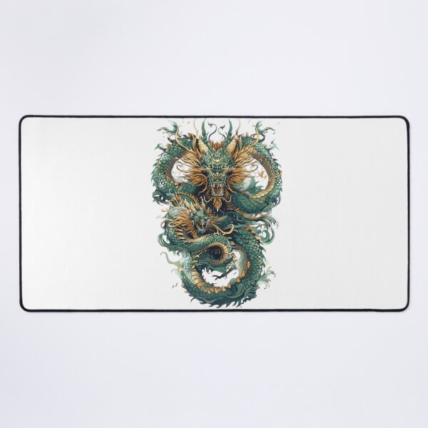Item preview, Hydra of Wrath – Legendary Multi-Headed Dragon of Chaos designed and sold by AlexLineArt.