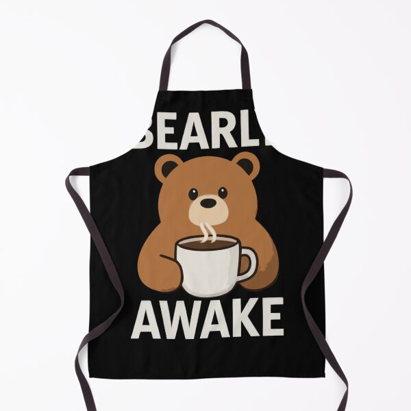 Item preview, Bearly Awake: Groggy Grizzly's Coffee Craving designed and sold by Senpaiwaves.