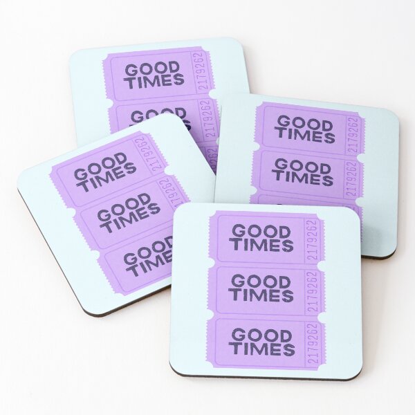 Item preview, good times tickets (purple) designed and sold by menheraaudino.