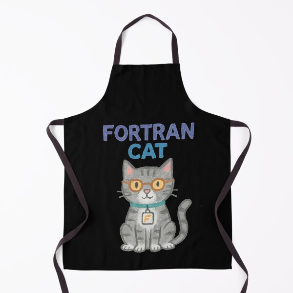 Artikelvorschau, Fortran Cat – Wise Gray-Entwickler entworfen und verkauft von Nerd Romance Café.