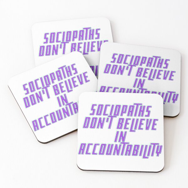 Item preview, Accountable Sociopaths designed and sold by Designs by Jedrious.