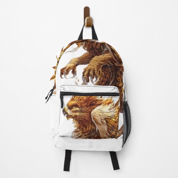 Item preview, Golden Griffin – Majestic Guardian of Myth and Sky designed and sold by AlexLineArt.