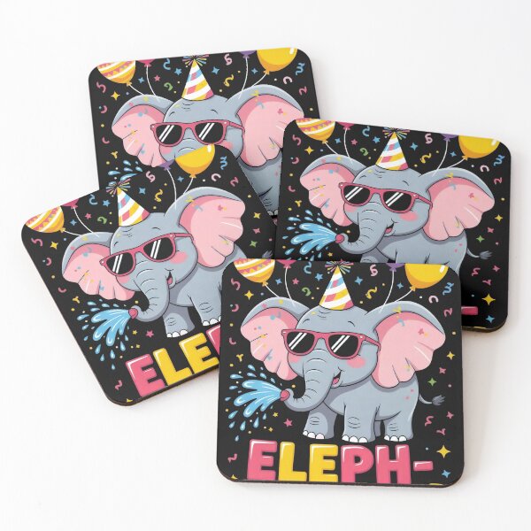 Item preview, Eleph-Tastic Shenanigans: Trunk-Twisting Elephant Escapade designed and sold by Senpaiwaves.