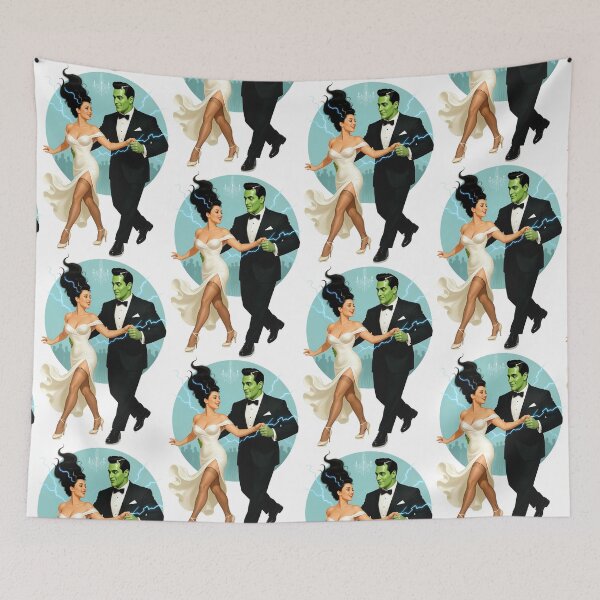 Item preview, Electric Waltz – Retro Ballroom Pinup Romance designed and sold by Lightning-Lace.