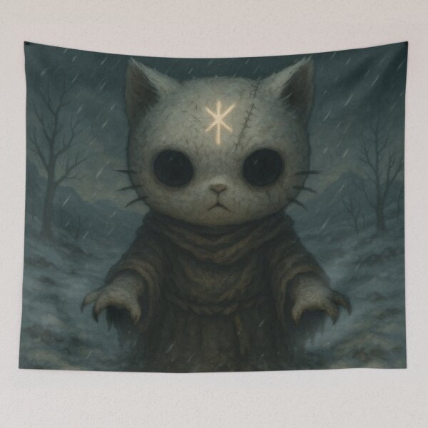 Item preview, Hello kitty and the icy runes designed and sold by art-emissa.