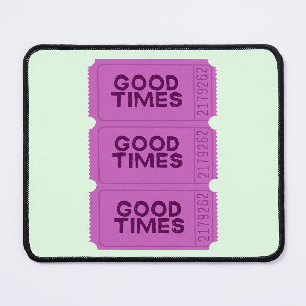 Item preview, good times tickets (pink) designed and sold by menheraaudino.