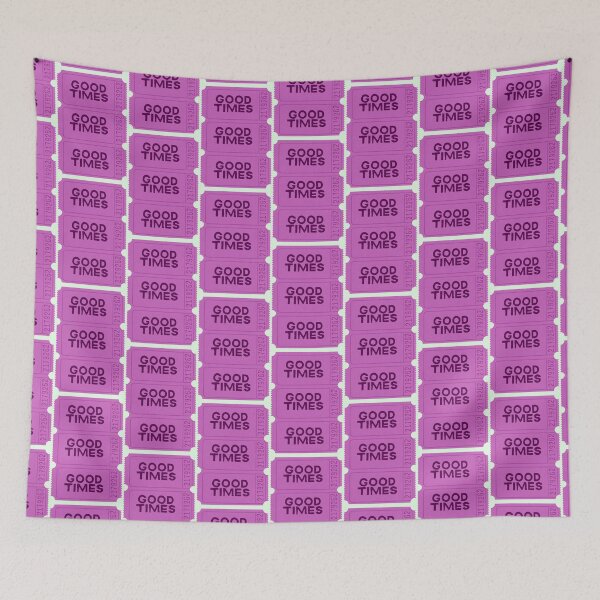 Item preview, good times tickets (pink) designed and sold by menheraaudino.