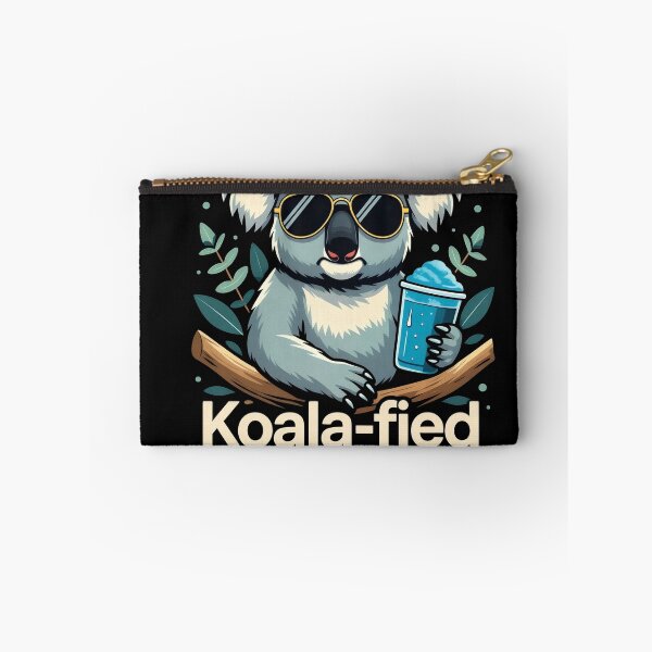 Item preview, Koala-Fied to Chill: Lounge Lizard's Punny Perch designed and sold by Senpaiwaves.