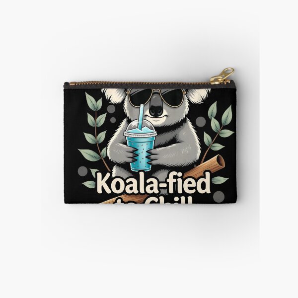 Item preview, Koala-Fied to Chill: Lounge Lizard's Punny Perch designed and sold by Senpaiwaves.