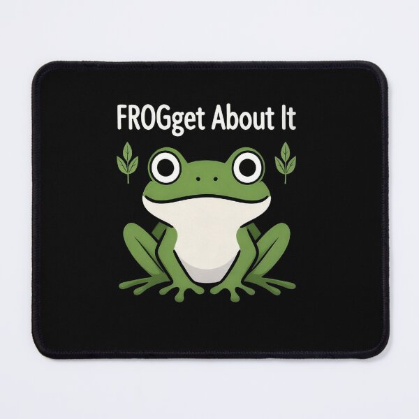 Item preview, Froget About It: Chill Frog's Punny Pond Perch designed and sold by Senpaiwaves.