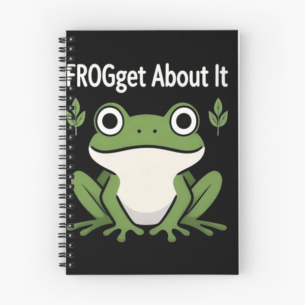 Item preview, Froget About It: Chill Frog's Punny Pond Perch designed and sold by Senpaiwaves.