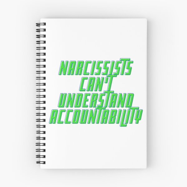 Item preview, Accountable Narcissists designed and sold by Designs by Jedrious.