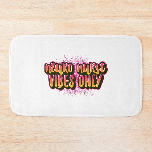 Item preview, neuro nurse vibes only designed and sold by Viral Vault.