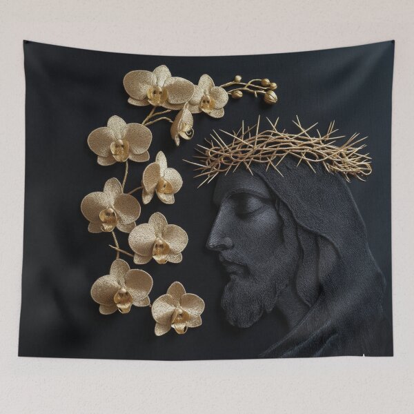 Item preview, Hawthorns and Orchids designed and sold by KUBANOPLUS ART.