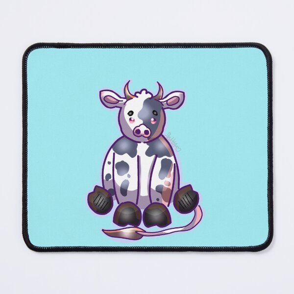 Item preview, Cute Chibi White Holstein Cow designed and sold by AHumanArtMachine.