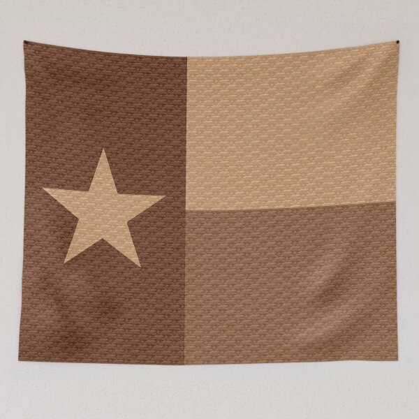 Item preview, Texas Flag Desert Tan/Basketweave Texture designed and sold by Cestus.
