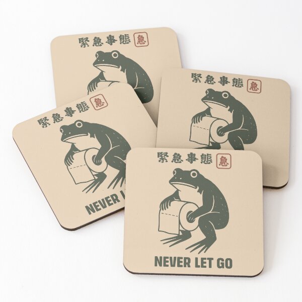 Item preview, Frog on Toilet - Never Let Go designed and sold by Faissal Thomass.
