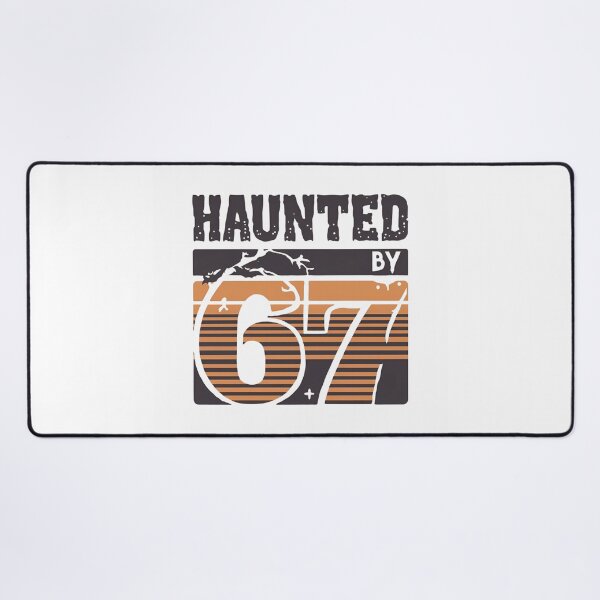 Item preview, Haunted by 67 Funny Teacher Halloween T‑Shirt with Ghost Numbers, Math Pun Costume, Spooky Season Classroom Humor designed and sold by GAIDREDA.
