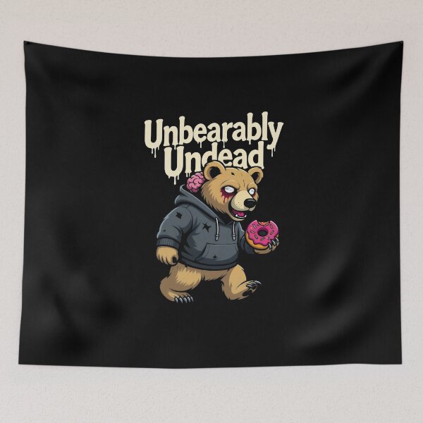 Item preview, Unbearably Undead: Zombie Bear's Ghoul-Whimsy Grin designed and sold by Senpaiwaves.