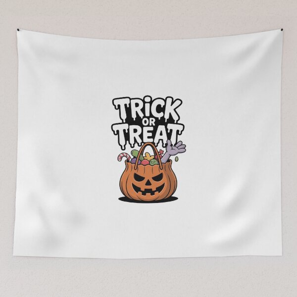 Item preview, Trick or Treat Halloween Pumpkin designed and sold by Airiso.