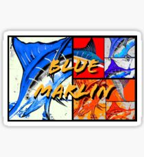 Blue Marlin Sticker