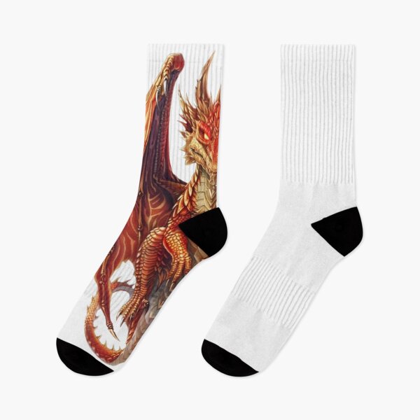 Item preview, Inferno Dragon – The Fiery Guardian of Ancient Legends designed and sold by AlexLineArt.