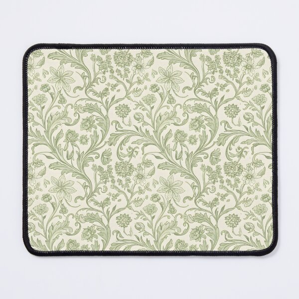Item preview, Vintage Light Green Floral Seamless Pattern designed and sold by HolmeProud.