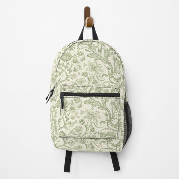 Item preview, Vintage Light Green Floral Seamless Pattern designed and sold by HolmeProud.