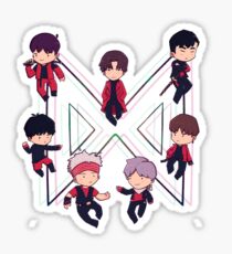 monsta x fanart stickers redbubble