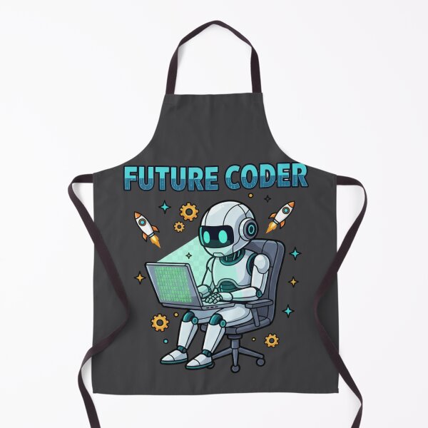 Item preview, Future Coder – Cute Robot Programming Design for Kids and Tech Lovers designed and sold by TrackinDaTrends.