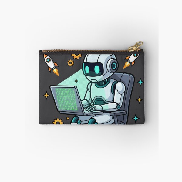 Item preview, Future Coder – Cute Robot Programming Design for Kids and Tech Lovers designed and sold by TrackinDaTrends.
