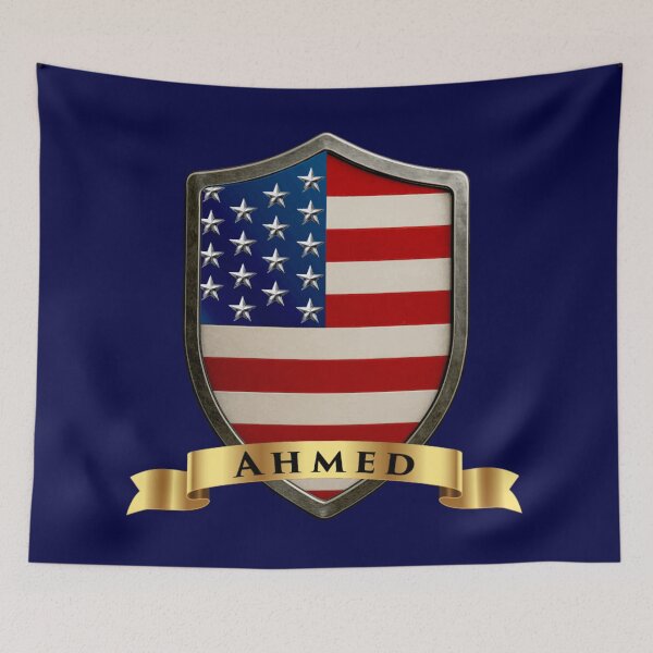 Item preview, Ahmed Heritage Crest, United States Heritage designed and sold by Highlandkings.