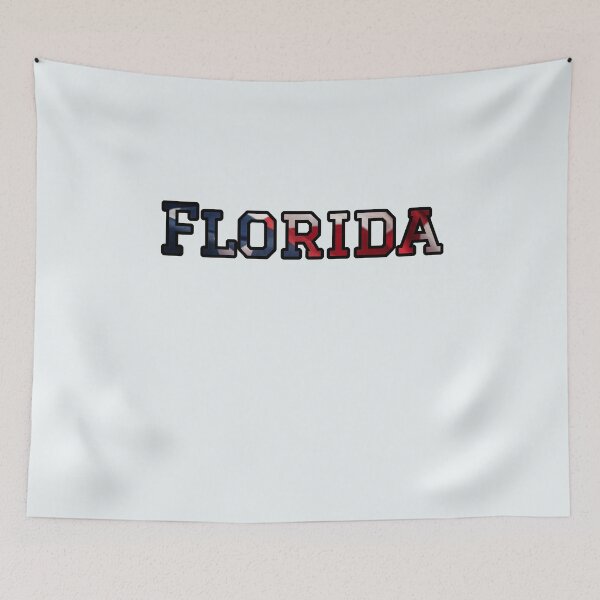 Item preview, Florida American Flag Lettering – Patriotic Stars and Stripes Typography designed and sold by Long Family Gifts.