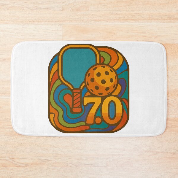 Item preview, Pickleball Player Rating 7.0 70's Style designed and sold by LovingJoyfully.