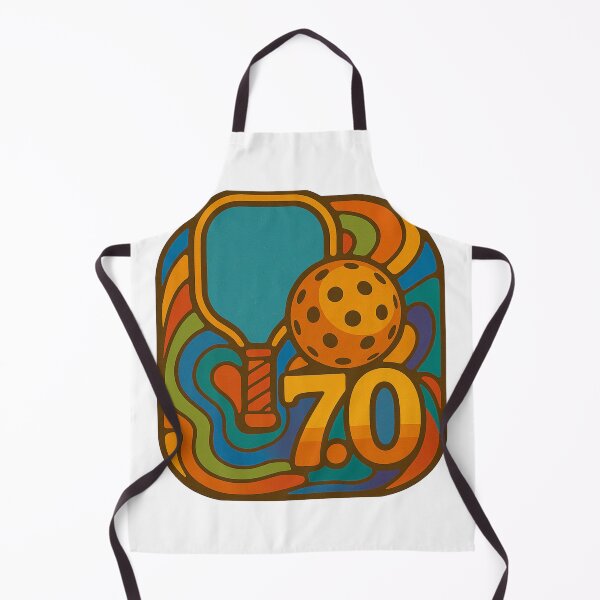 Item preview, Pickleball Player Rating 7.0 70's Style designed and sold by LovingJoyfully.