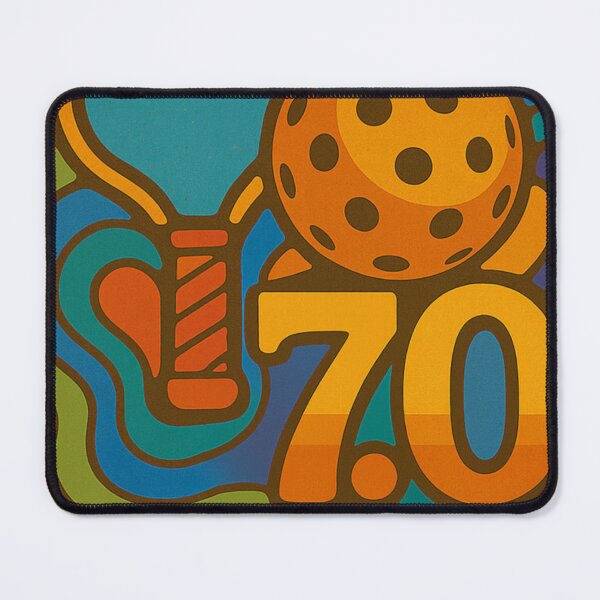 Item preview, Pickleball Player Rating 7.0 70's Style designed and sold by LovingJoyfully.