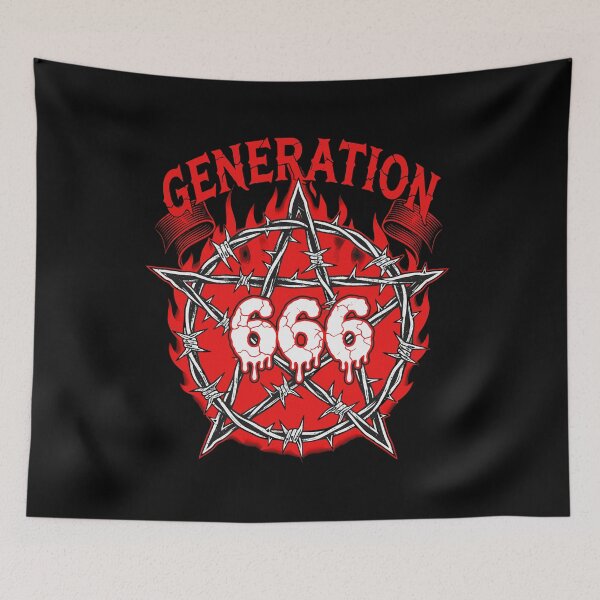 Item preview, Generation 666 Pentagram designed and sold by CoffinsArt.