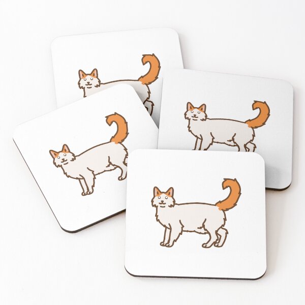 Item preview, Longhair Cat Dark Orange Van Tabby designed and sold by JunoPrintsStore.