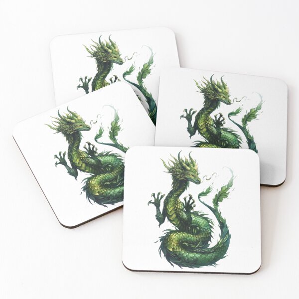 Item preview, Forest Dragon – Guardian Spirit of Nature and Life designed and sold by AlexLineArt.