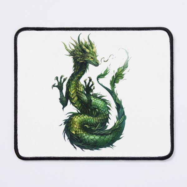 Item preview, Forest Dragon – Guardian Spirit of Nature and Life designed and sold by AlexLineArt.