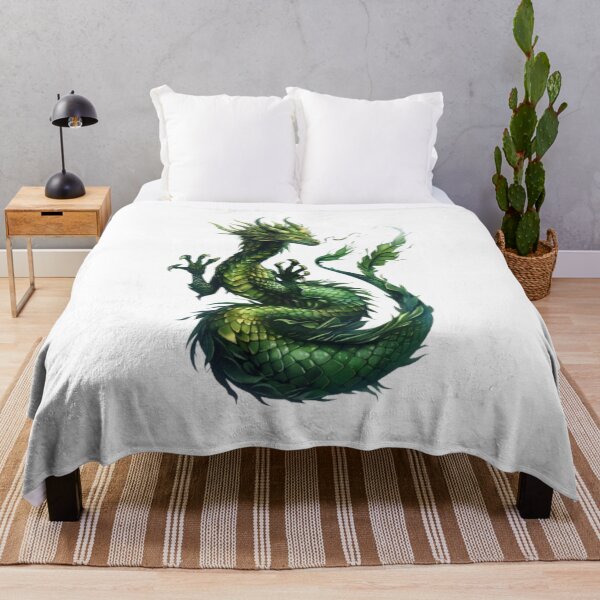 Item preview, Forest Dragon – Guardian Spirit of Nature and Life designed and sold by AlexLineArt.