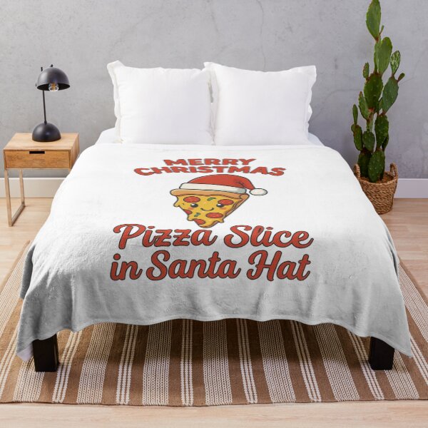 Item preview, Merry Christmas Pizza Slice Tee | Funny Foodie Holiday T-Shirt Gift designed and sold by Clothesbest.