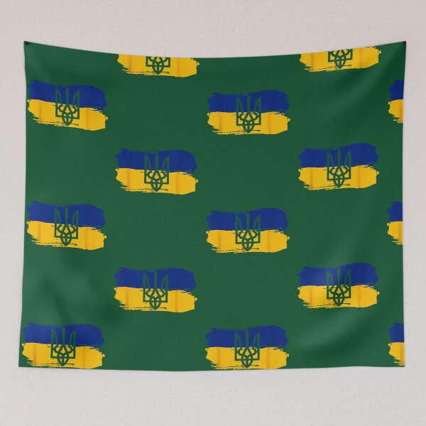 Item preview, Funny ukrainian flag, And stand with ukraine designed and sold by LivyPaigeHome.