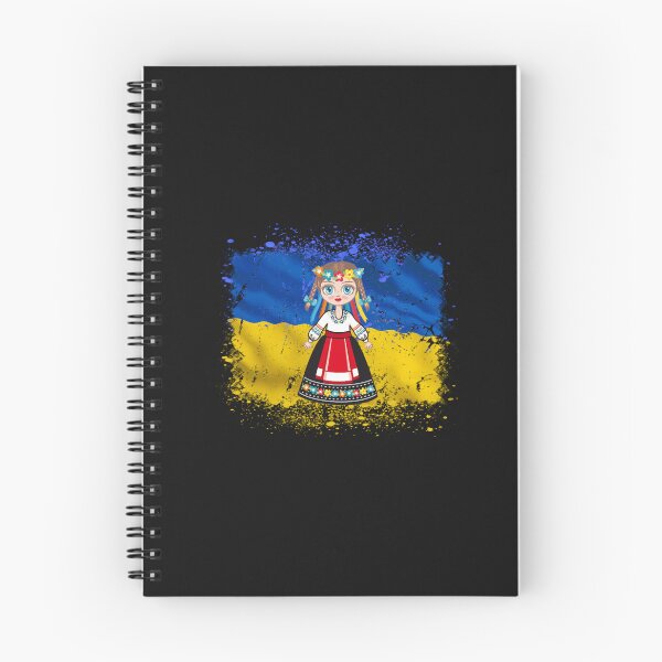 Item preview, Girl in Ukrainian National Dress Ukraine Flag designed and sold by LivyPaigeHome.